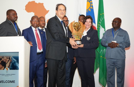 ANOCA President Gifts Namibia N$9 Million FIFA Football Field During Historic Visit