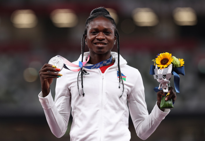 Christine Mboma silver medalist